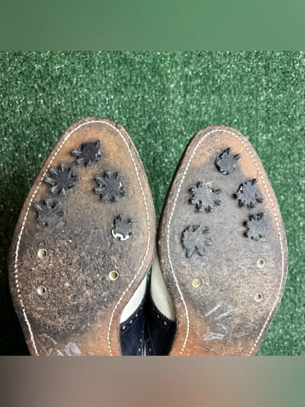 Vintage Johnston & Murphy Spectator Golf‎ Shoes Mens Size 10 D